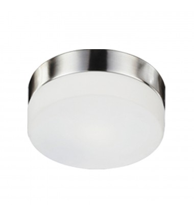  52022BN-Lomita 12-in Brushed Nickel 2 Lights Flush Mount
