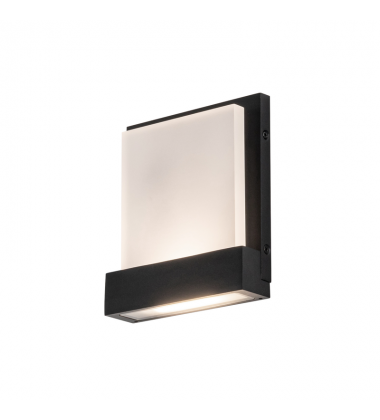 AT33407-BK-Guide 7-in Black LED All terior Wall