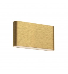  AT6510-BG-Slate 10-in Brushed Gold LED Wall Sconce
