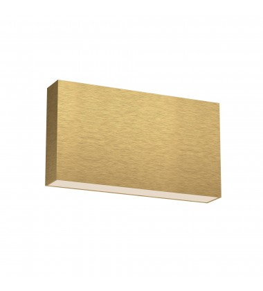  AT6610-BG-Mica 10-in Brushed Gold LED Wall Sconce