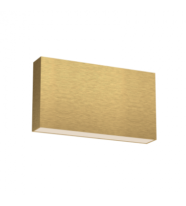 AT6610-BG-UNV-Mica 10-in Brushed Gold LED Wall Sconce AT6610-BG-UNV-Mica 10-in Brushed Gold LED Wall Sconce
