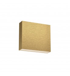  AT67006-BG-Mica 6-in Brushed Gold LED Wall Sconce