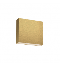 AT67006-BG-UNV-Mica 6-in Brushed Gold LED Wall Sconce