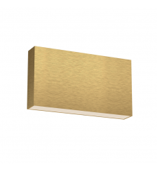 AT67010-BG-UNV-Mica 10-in Brushed Gold LED Wall Sconce