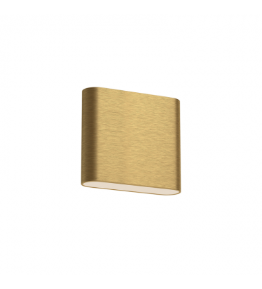 AT68006-BG-UNV-Slate 6-in Brushed Gold LED Wall Sconce