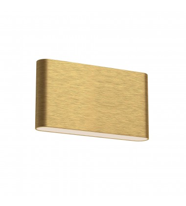 AT68010-BG-Slate 10-in Brushed Gold LED Wall Sconce  AT68010-BG-Slate 10-in Brushed Gold LED Wall Sconce