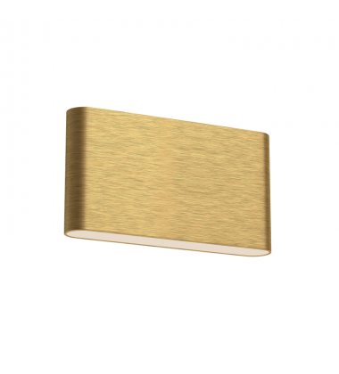 AT68010-BG-UNV-Slate 10-in Brushed Gold LED Wall Sconce