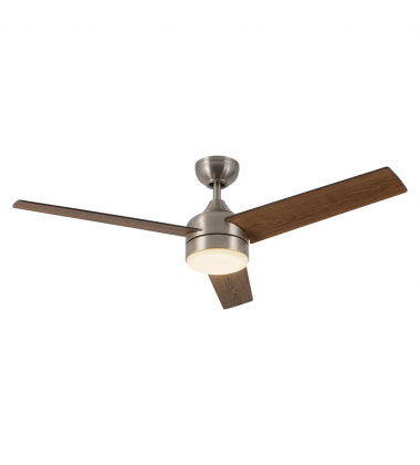 CF0716452BN-LKW-Nash 52-in Brushed Nickel reversible blade Ceiling Fan with LED Light Kit CF0716452BN-LKW-Nash 52-in Brushed Nickel reversible blade Ceiling Fan with LED Light Kit