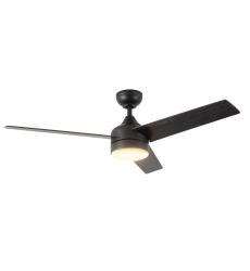 CF0716452MB-LKW-Nash 52-in Matte Black reversible blade Ceiling Fan with LED Light Kit