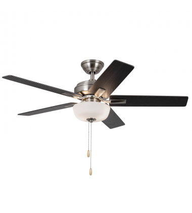 CF78752-BN-LKP-Erikson 52-in Brushed Nickel FAN + LED KIT with Bulb Ceiling Fan