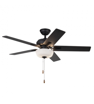 CF78752-MB-LKP-Erikson 52-in Matte Black FAN + LED KIT with Bulb Ceiling Fan CF78752-MB-LKP-Erikson 52-in Matte Black FAN + LED KIT with Bulb Ceiling Fan