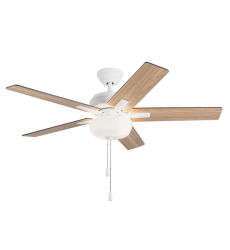 CF78752-WH-LKP-Erikson 52-in White FAN + LED KIT with Bulb Ceiling Fan