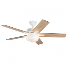 CF78752-WH-LKW-Erikson 52-in White FAN + LED KIT with Bulb Ceiling Fan