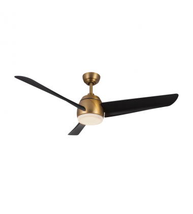 CF91954-BG/MB-Thalia 54-in Brushed Gold/Matte Black LED Ceiling Fan
