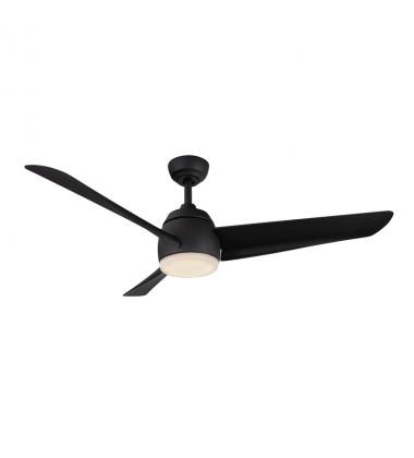 CF91954-MB-Thalia 54-in Matte Black LED Ceiling Fan
