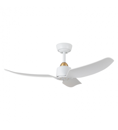 CF92942-BG/WH-Hugo 42-in Brushed Gold/Matte White FAN Ceiling Fan