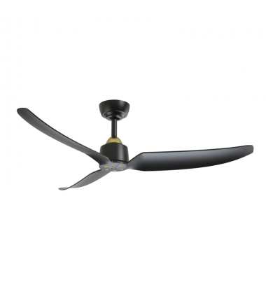 CF92952-BG/MB-Hugo 52-in Brushed Gold/Matte Black FAN Ceiling Fan