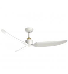 CF92952-BG/WH-Hugo 52-in Brushed Gold/Matte White FAN Ceiling Fan