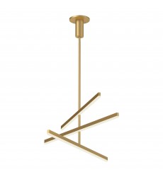  CH10345-BG-Vega 45-in Brushed Gold LED Chandeliers
