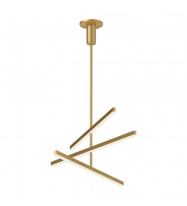  CH10345-BG-Vega 45-in Brushed Gold LED Chandeliers