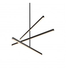  CH10345-BK-Vega 45-in Black LED Chandeliers