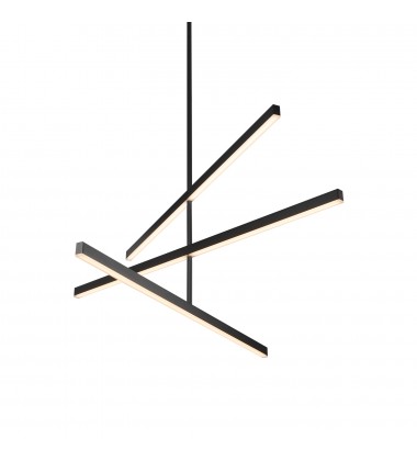  CH10345-BK-Vega 45-in Black LED Chandeliers