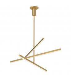  CH10356-BG-Vega 56-in Brushed Gold LED Chandeliers