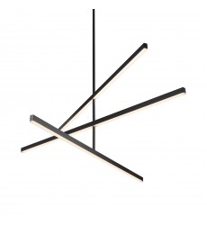  CH10356-BK-Vega 56-in Black LED Chandeliers