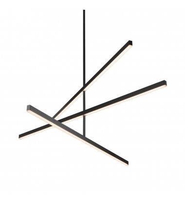  CH10356-BK-Vega 56-in Black LED Chandeliers