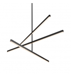 CH10356-BK-UNV-Vega 56-in Black LED Chandeliers CH10356-BK-UNV-Vega 56-in Black LED Chandeliers