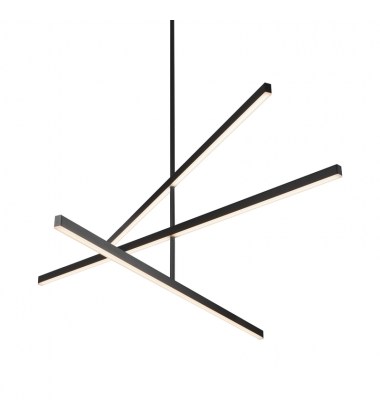 CH10356-BK-UNV-Vega 56-in Black LED Chandeliers
