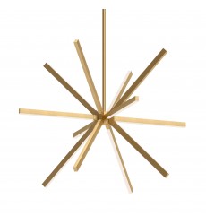  CH14348-BG-Sirius 48-in Brushed Gold LED Chandeliers