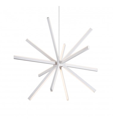  CH14348-WH-Sirius 48-in White LED Chandeliers