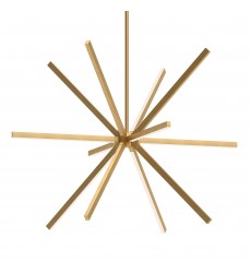  CH14356-BG-Sirius 56-in Brushed Gold LED Chandeliers