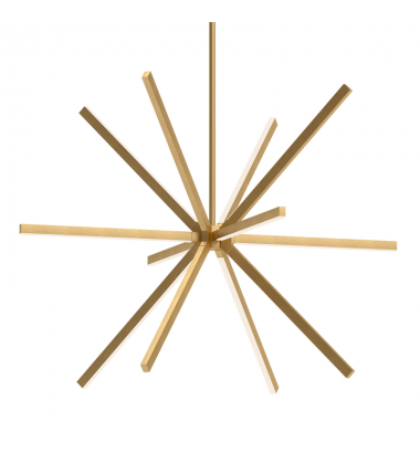 CH14356-BG-UNV-Sirius 56-in Brushed Gold LED Chandeliers