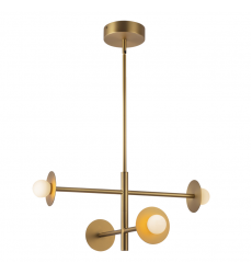 CH15504-BG-UNV-Elixir 22-in Brushed Gold LED Chandelier