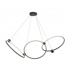 CH17703-BK-Isho 3 Head Black LED Chandelier CH17703-BK-Isho 3 Head Black LED Chandelier