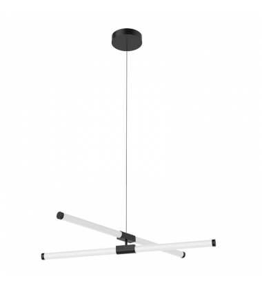 CH18537-BK-UNV-010-Akari 37-in Black LED Chandeliers