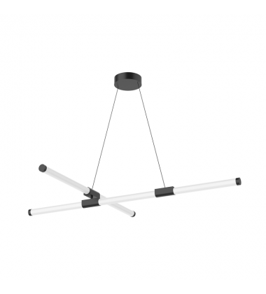 CH18548-BK-UNV-010-Akari 48-in Black LED Chandeliers