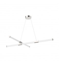  CH18548-BN-Akari 48-in Brushed Nickel LED Chandeliers