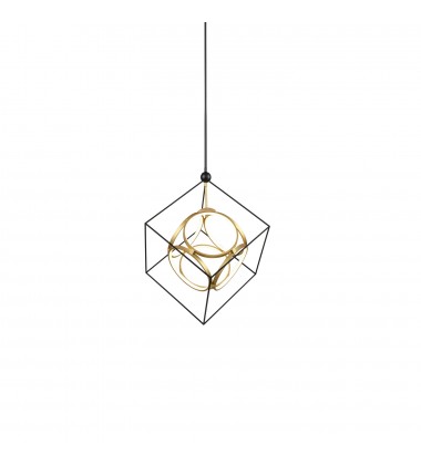 CH19226-BK/AN-Monza 26-in Black/Antique Brass LED Chandeliers CH19226-BK/AN-Monza 26-in Black/Antique Brass LED Chandeliers