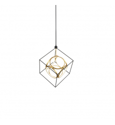 CH19226-BK/AN-UNV-Monza 26-in Black/Antique Brass LED Chandeliers CH19226-BK/AN-UNV-Monza 26-in Black/Antique Brass LED Chandeliers