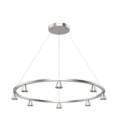 CH19933-BN-UNV-Dune 33-in Brushed Nickel LED Chandeliers