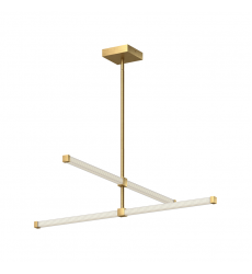 CH23532-BG-UNV-Blade 32-in Brushed Gold LED Chandeliers