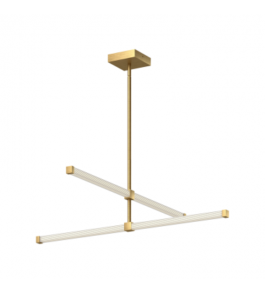 CH23532-BG-UNV-Blade 32-in Brushed Gold LED Chandeliers