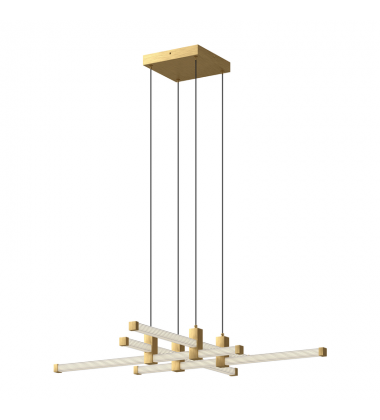 CH23534-BG-UNV-Blade 34-in Brushed Gold LED Chandeliers