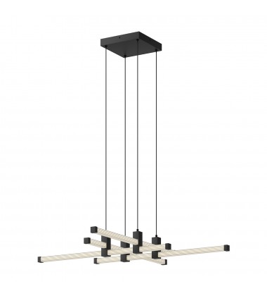  CH23534-BK-Blade 34-in Black LED Chandeliers