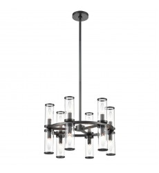CH309066UBCG-Revolve Clear Glass/Urban Bronze 12 Lights Chandeliers  CH309066UBCG-Revolve Clear Glass/Urban Bronze 12 Lights Chandeliers