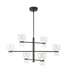 CH310336UBCL-Sutton 36-in Black dimmable LED Chandelier CH310336UBCL-Sutton 36-in Black dimmable LED Chandelier