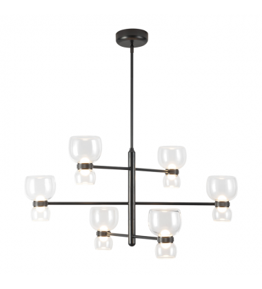 CH310336UBCL-Sutton 36-in Black dimmable LED Chandelier CH310336UBCL-Sutton 36-in Black dimmable LED Chandelier